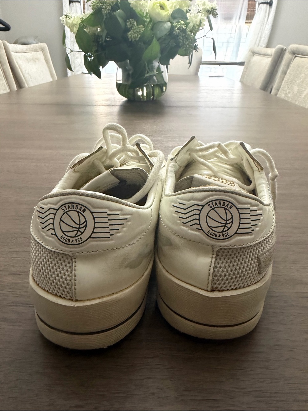 Golden Goose Women’s White Sneakers with Black Star - Picture 6 of 6